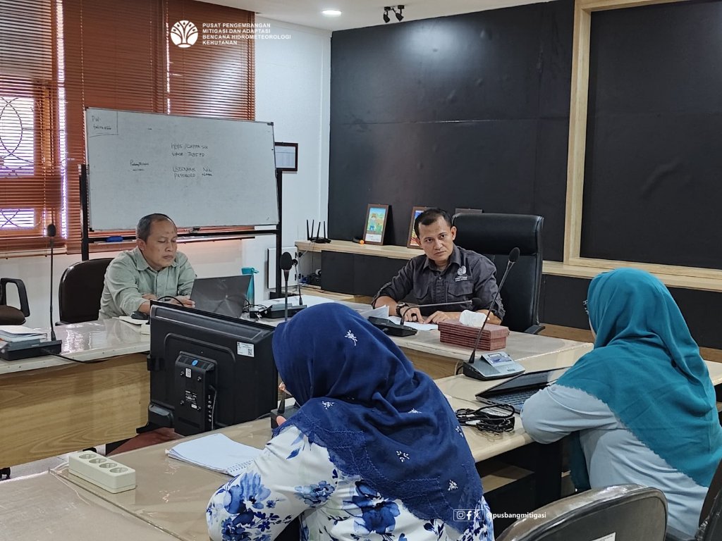 Bidang Perencanaan dan Formulasi Pusbang Mitigasi Gelar Diskusi Pembahasan Pelaporan dan Rencana Kegiatan