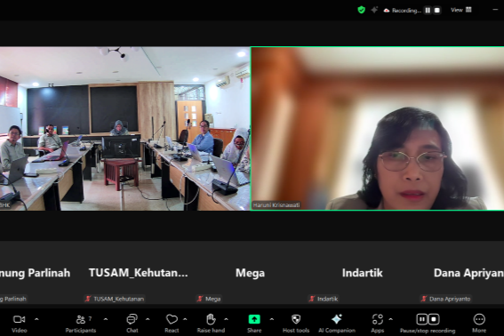 Pusbang Mitigasi Bahas Manual Perhitungan Jejak Karbon Lingkup Kementerian Kehutanan Pusbang Mitigasi Bahas Manual Perhitungan Jejak Karbon Lingkup Kementerian Kehutanan