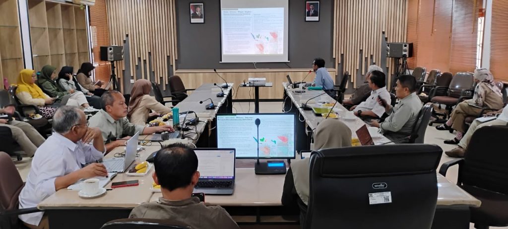 Pusbang Mitigasi Bahas Pengembangan Sistem Informasi Kebencanaan Mitigasi dan Adaptasi