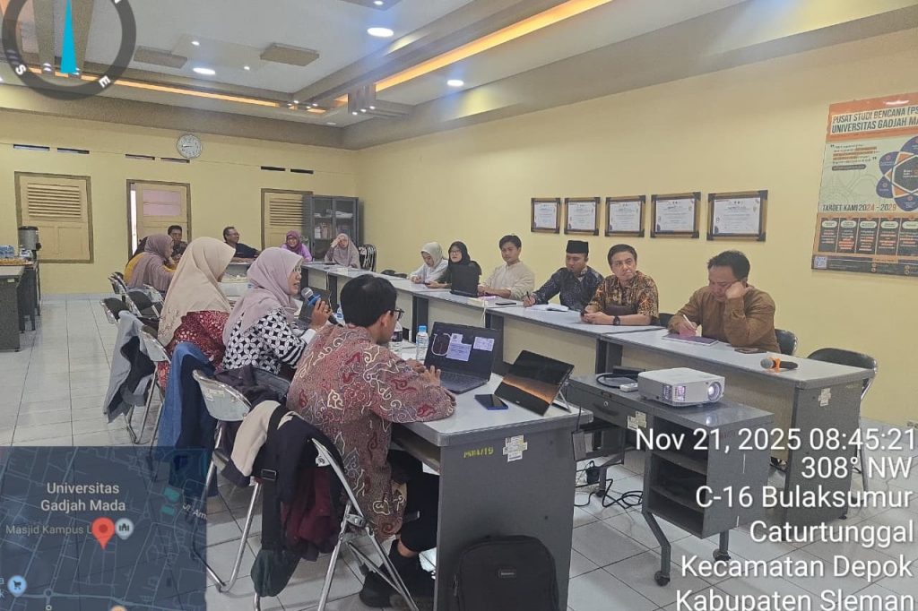 Pusbang Mitigasi Lakukan Pemetaan Mendukung Mitigasi dan Adaptasi Bencana