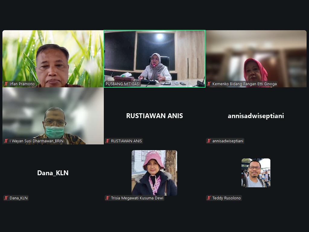 Pusbang Mitigasi Gelar Rapat Koordinasi Komtek 13-15, Perjelas Peran Mitigasi Perubahan Iklim Sektor AFOLU