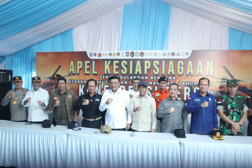 Apel Kesiapsiagaan Karhutla Nasional 2026, Pusbang Mitigasi Tekankan Penguatan Aksi Mitigasi