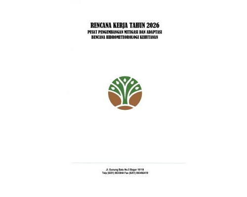 Rencana Kerja Tahun 2026 Pusbang Mitigasi